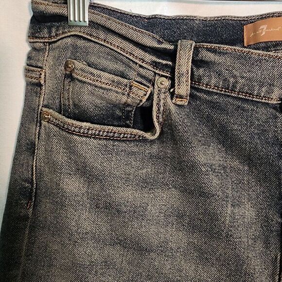 7 For All Man Kind Jeans Flare 33 Waist, 70s, Retro - Picture 4 of 10